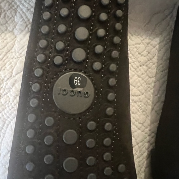 Gucci black suede driving move - Picture 3 of 5